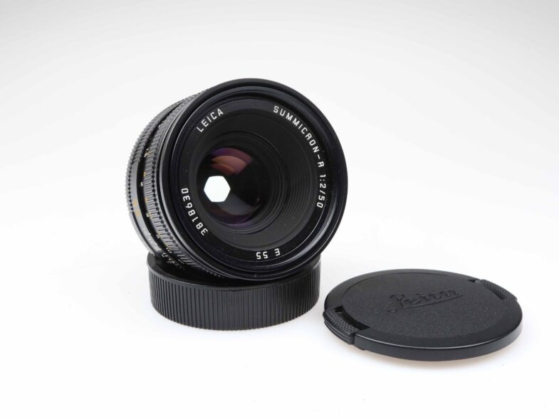 Leica Summicron R 50mm f2 E55 ROM Objektiv Lens Leitz 97117 – Bild 1
