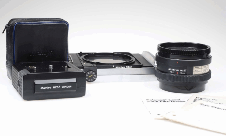 Mamiya RZ Polaroid Magazin film holder Zwischenring extension Tube  Winder 95663 - Image 1