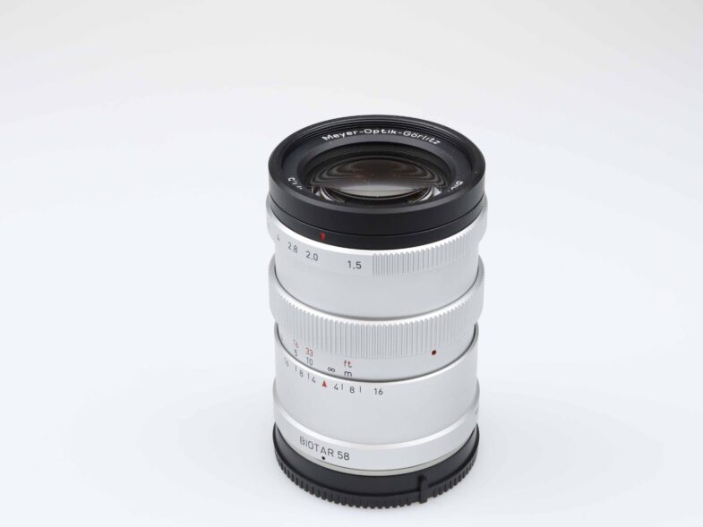 Meyer Optik Görlitz Biotar 58mm F1.5 Objektiv Sony E Anschluss 97227 near mint – Bild 2
