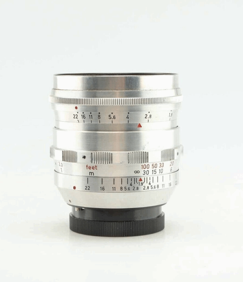 Meyer Optik Görlitz Primoplan 75mm f1.9 red V Objektiv Exa Anschluss Mount 95248 – Bild 2