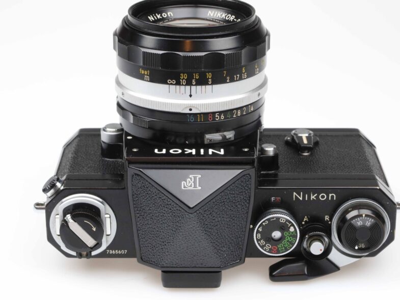 Nikon F Kamera camera Nikkor S.C. Auto 50mm f1.4 Objektiv lens near mint 97645 – Bild 6