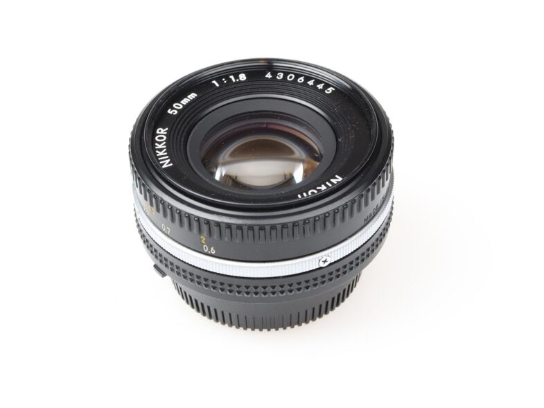 Nikon Nikkor 50mm f1.8 Pancake AiS Objektiv Lens 98025 near mint wie neu – Bild 3