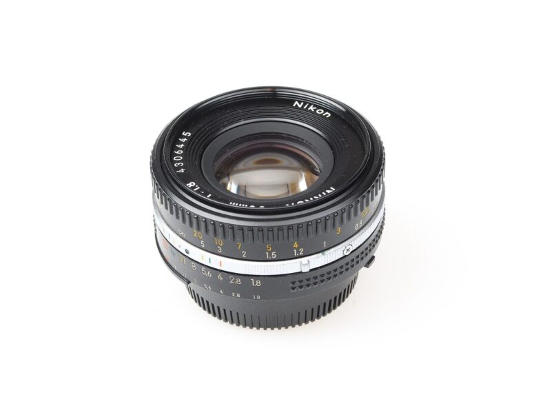 Nikon Nikkor 50mm f1.8 Pancake AiS Objektiv Lens 98025 near mint wie neu – Bild 4