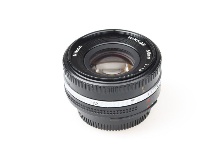 Nikon Nikkor 50mm f1.8 Pancake AiS Objektiv Lens 98025 near mint wie neu – Bild 5