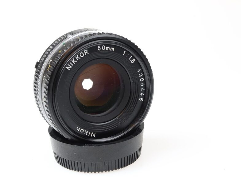 Nikon Nikkor 50mm f1.8 Pancake AiS Objektiv Lens 98025 near mint wie neu – Bild 6