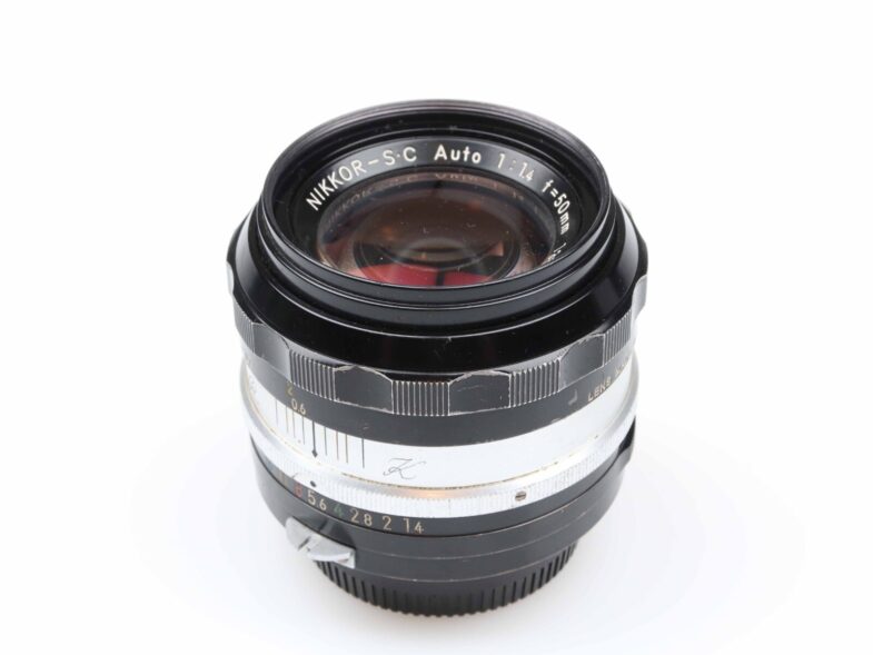 Nikon Nikkor SC Auto 50mm f1.4 Objektiv Lens 97509 – Bild 4