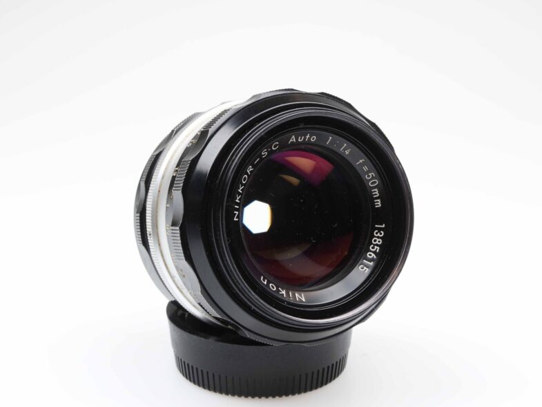 Nikon Nikkor SC Auto 50mm f1.4 Objektiv Lens 97509 – Bild 6
