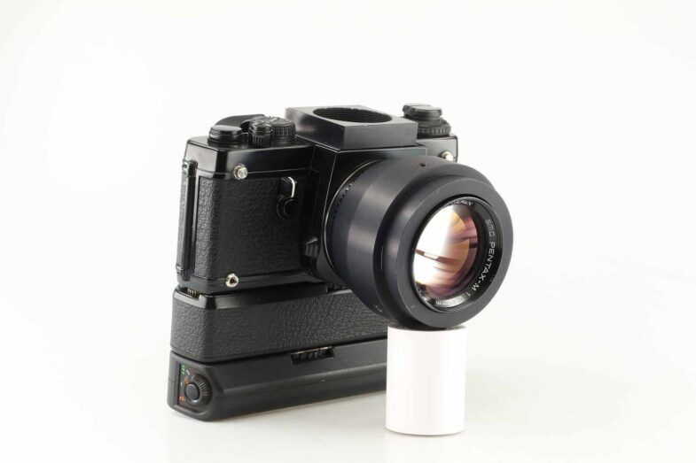 Pentax IL X mit Pentax M 85mm 2,0 Behördenumbau sehr selten 90954 – Bild 3
