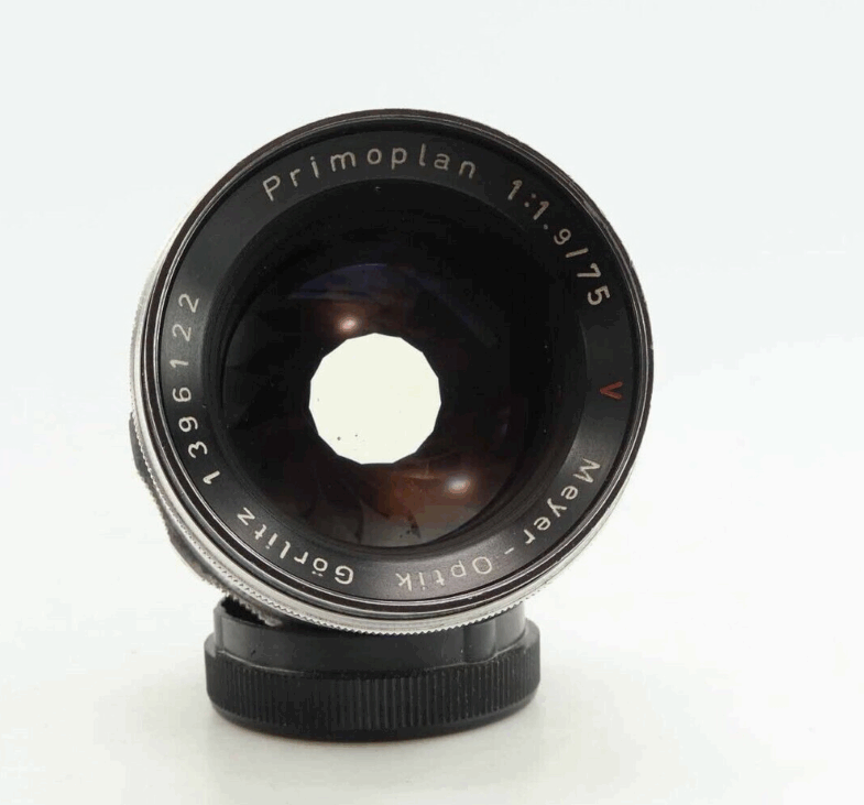 Primoplan 75mm f1.9 red V Meyer Optik Görlitz  Exa Anschluss Mount 95138 - Image 6
