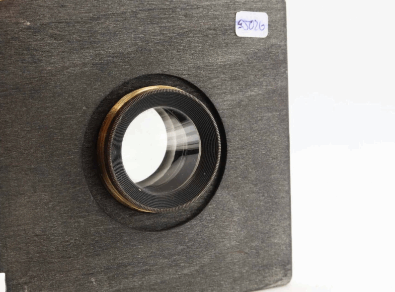 Rapid Paraplannt II Vintage lens Messing Objektiv auf Platte 95026 - Image 7