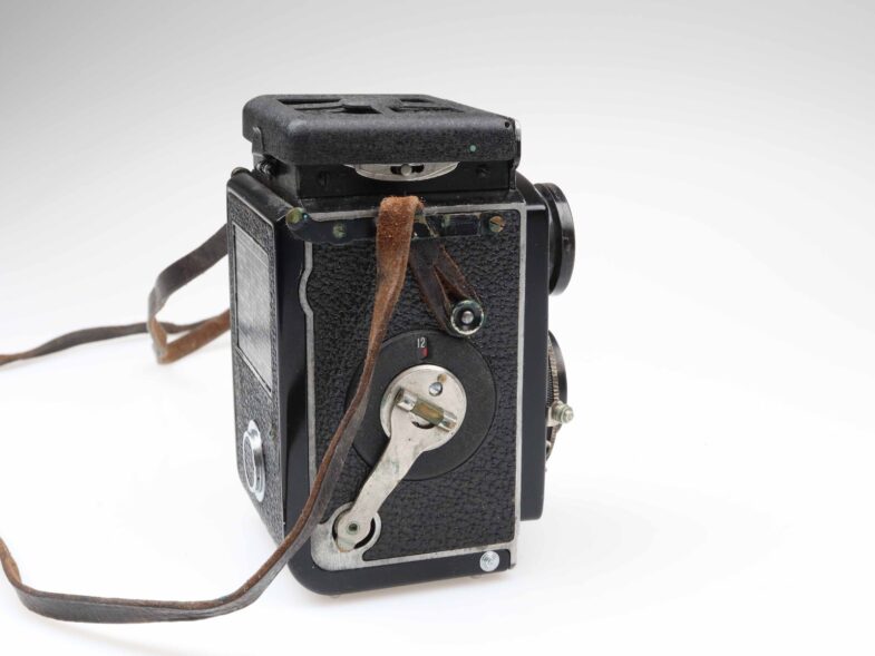 Rolleiflex 4x4 Baby Kamera camera Zeiss Tessar 60mm Typ 1 Objektiv lens 97030 – Bild 4