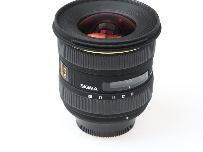 Sigma 10-20mm f4-5.6 DC HSM EX Objektiv lens Nikon Anschluss 98031 near mint – Bild 2