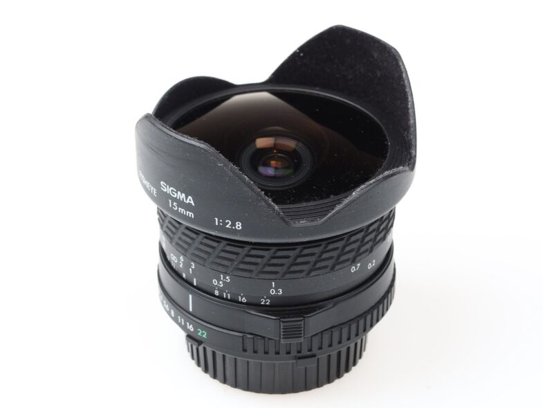 Sigma Fisheye 15mm f2.8 Objektiv lens Nikon Anschluss 98043 – Bild 2