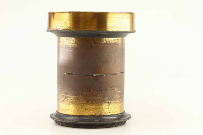 Voigtländer Euryskop 21841 Wien Braunschweig Messing Brass Objektiv Lens 90083 – Bild 1