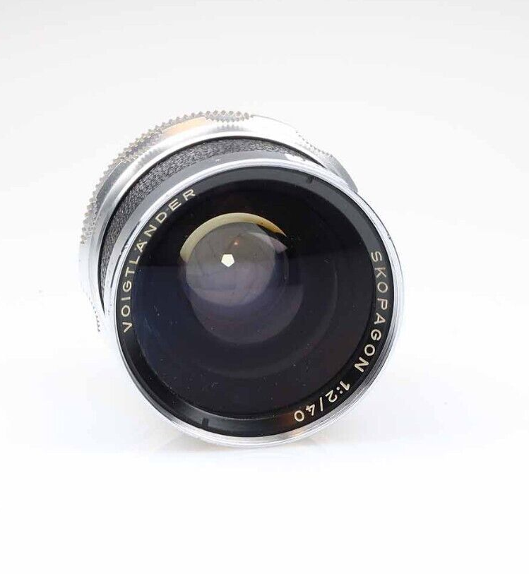 Voigtlaender-Skopagon-40mm-f2-Objektiv-lens-95756-365125601681 Voigtländer Skopagon 40mm f2 Objektiv lens 95756 – Bild 1