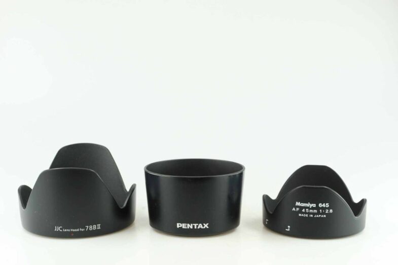 Canon Nikon Mamiya Pentax Panasonic Olympus Sonnenblende Lens hood LOT 87544 – Bild 6