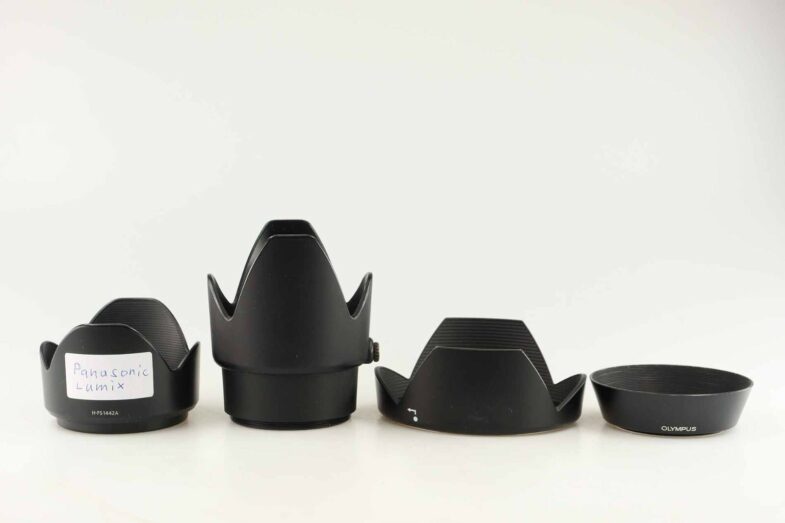 Canon Nikon Mamiya Pentax Panasonic Olympus Sonnenblende Lens hood LOT 87544 – Bild 7