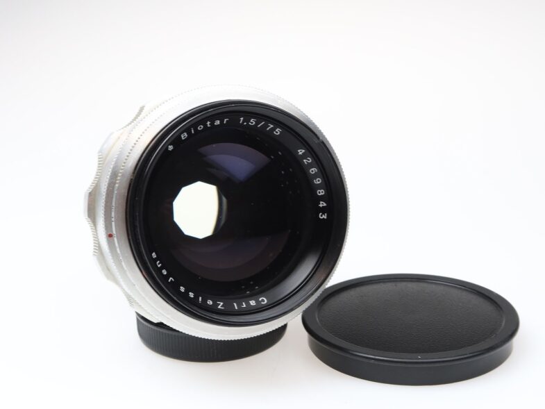 Carl Zeiss Biotar 75mm f1.5 Objektiv Lens Praktina Anschluss mount 98298 - Image 1