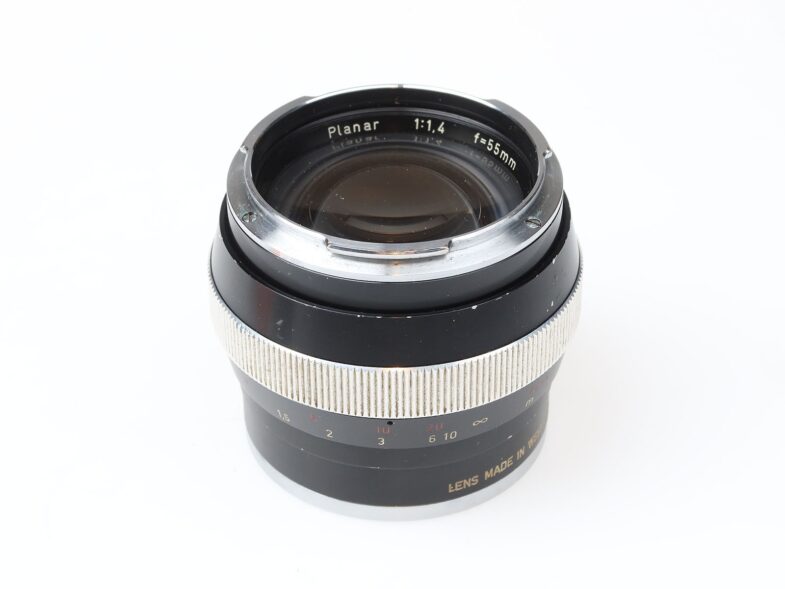 Carl Zeiss Planar 55mm f1.4 Objektiv Lens Contarex Anschluss mount 97949 – Bild 2