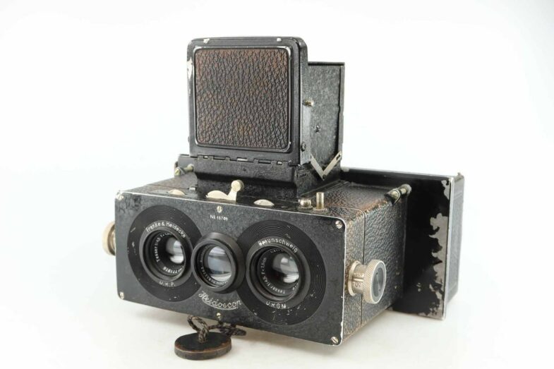 Heidoscop 6x13 mit Carl Zeiss Tessar 4,5 7,5 cm Objektiv Lens 90192 - Image 3