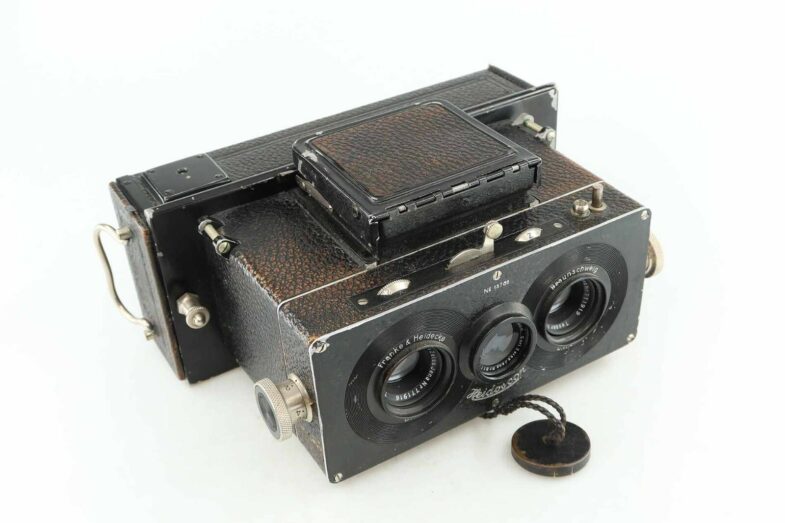 Heidoscop 6x13 mit Carl Zeiss Tessar 4,5 7,5 cm Objektiv Lens 90192 - Image 4