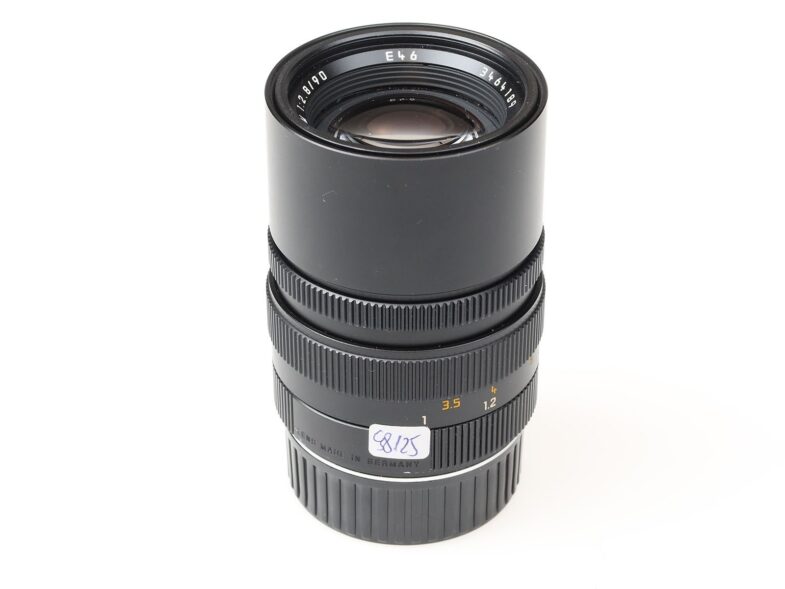 Leica Elmarit M 90mm f2.8 E46 black 11807 Objektiv Leitz 98125 – Bild 3