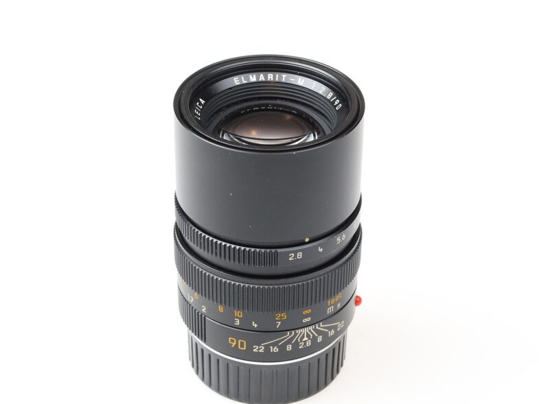 Leica Elmarit M 90mm f2.8 E46 black 11807 Objektiv Leitz 98125 – Bild 1