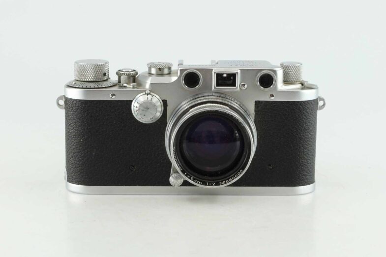 Leica IIIc Summitar 5cm 50mm special number 660000 Leitz  top condition 93300 - Image 4