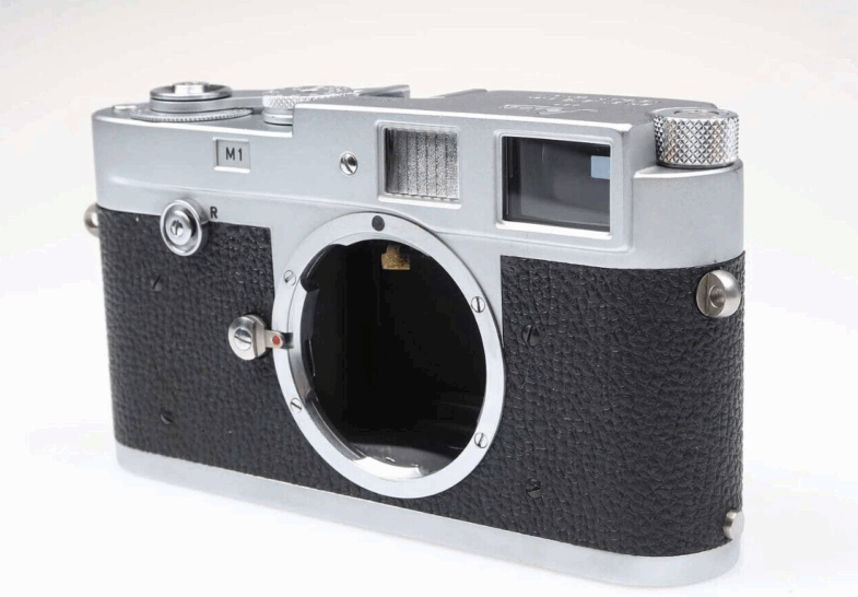Leica M1 first batch no. 950017 button rewind Kamera camera Leitz 95206 top - Image 2