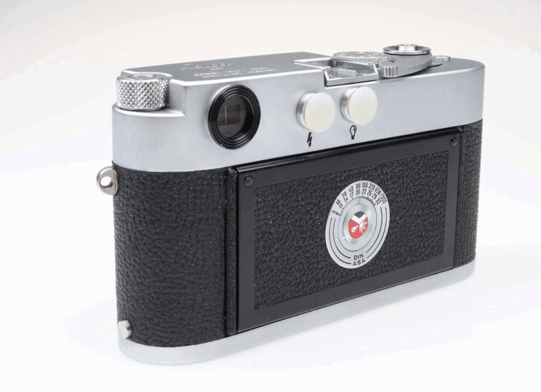 Leica M1 first batch no. 950017 button rewind Kamera camera Leitz 95206 top - Image 3
