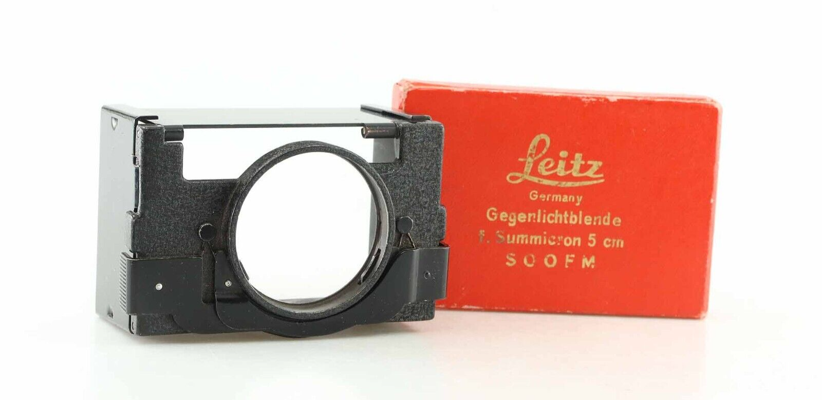 Leica-SOOFM-fuer-Summitar-Summicron-50-Lens-Hood-Gegenlichtblende-Leitz-93719-364294540032 Leica SOOFM für Summitar Summicron 50 Lens Hood Gegenlichtblende Leitz 93719 – Bild 1