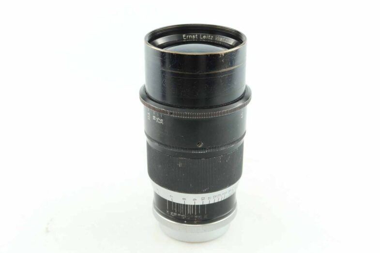 Leica Telyt 4,5 20 cm OTPLO Objektiv Lens  M39 Anschluss mount Leitz 90311 – Bild 2
