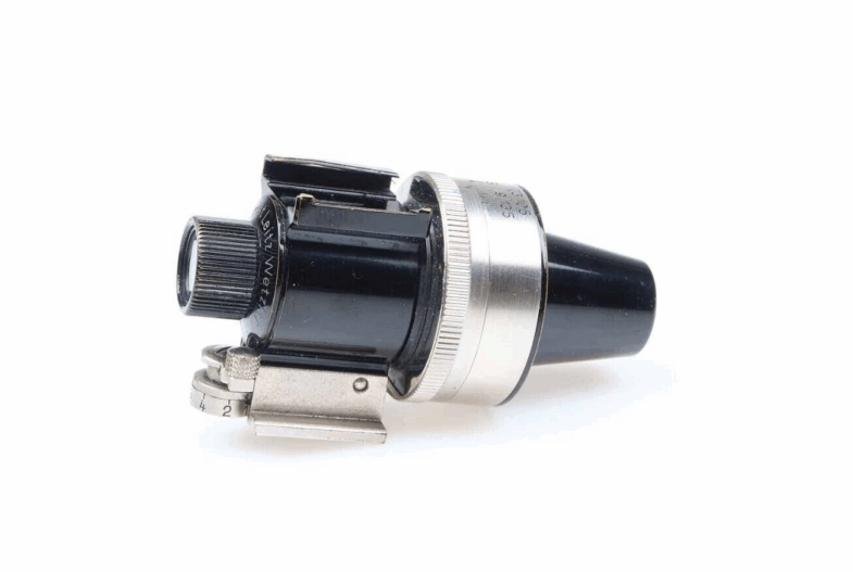 Leica VIDOM Universalsucher Sucher View black nose nickel finder Leitz 96486 – Bild 3