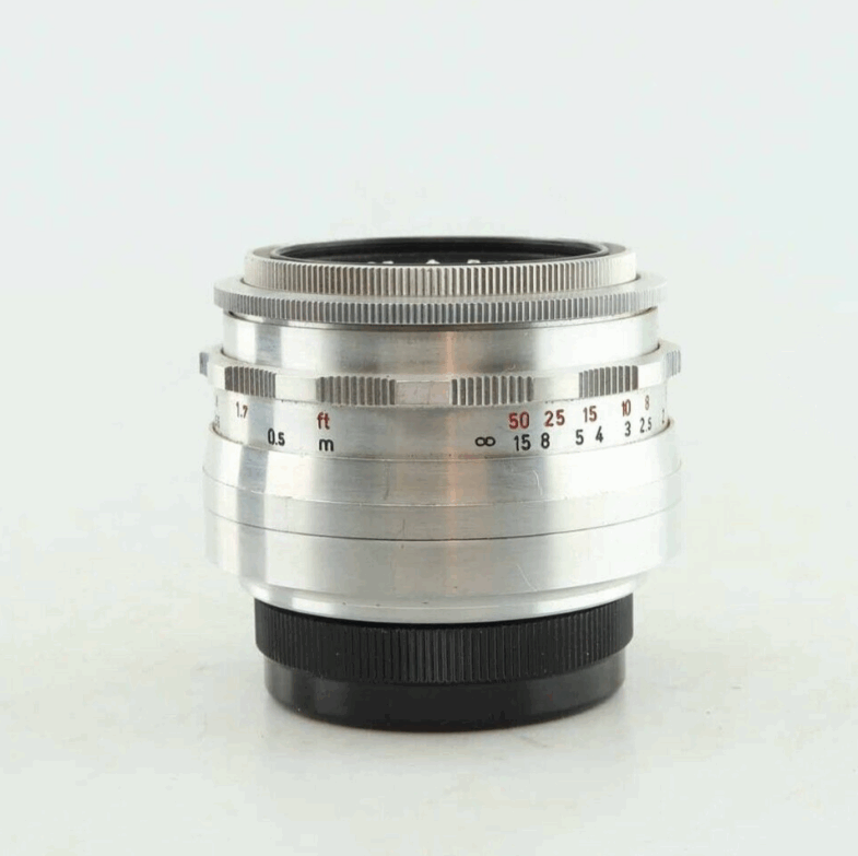 Meyer Görlitz Primotar  E f3.5 50mm red V Objektiv Lens M42 Anschluss 89754 – Bild 3