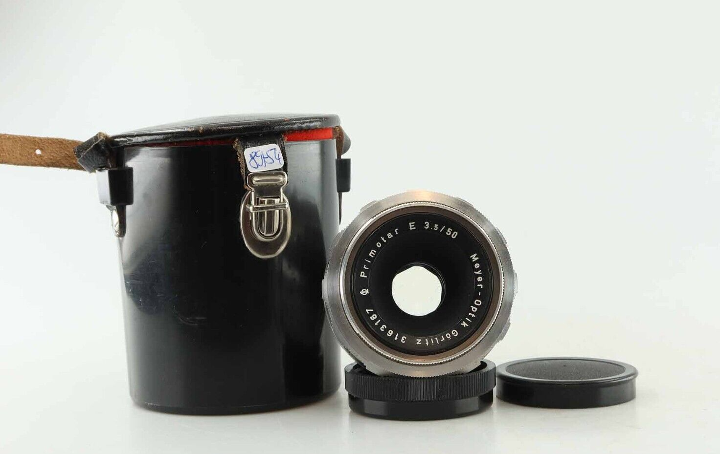 Meyer-Goerlitz-Primotar-E-f35-50mm-red-V-Objektiv-Lens-M42-Anschluss-89754-364512691902 Meyer Görlitz Primotar E f3.5 50mm red V Objektiv Lens M42 Anschluss 89754 – Bild 1