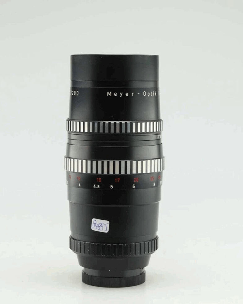 Meyer Optik Orestegor 4 200 mm 15 Blades Objektiv Lens Exa Anschluss Mount 94895 – Bild 2