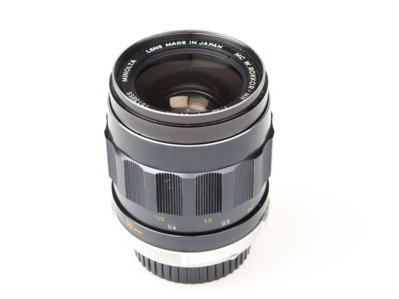 Minolta MC W.Rokkor HH 35mm f1.8 Objektiv Lens 98258 – Bild 3