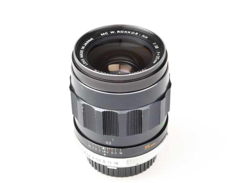 Minolta MC W.Rokkor HH 35mm f1.8 Objektiv Lens 98258 – Bild 4
