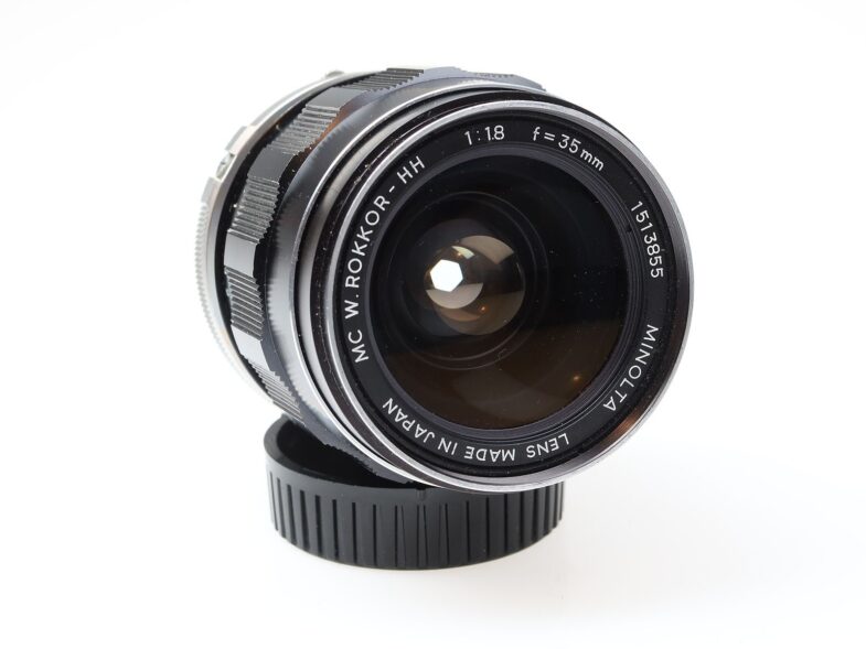 Minolta MC W.Rokkor HH 35mm f1.8 Objektiv Lens 98258 – Bild 6