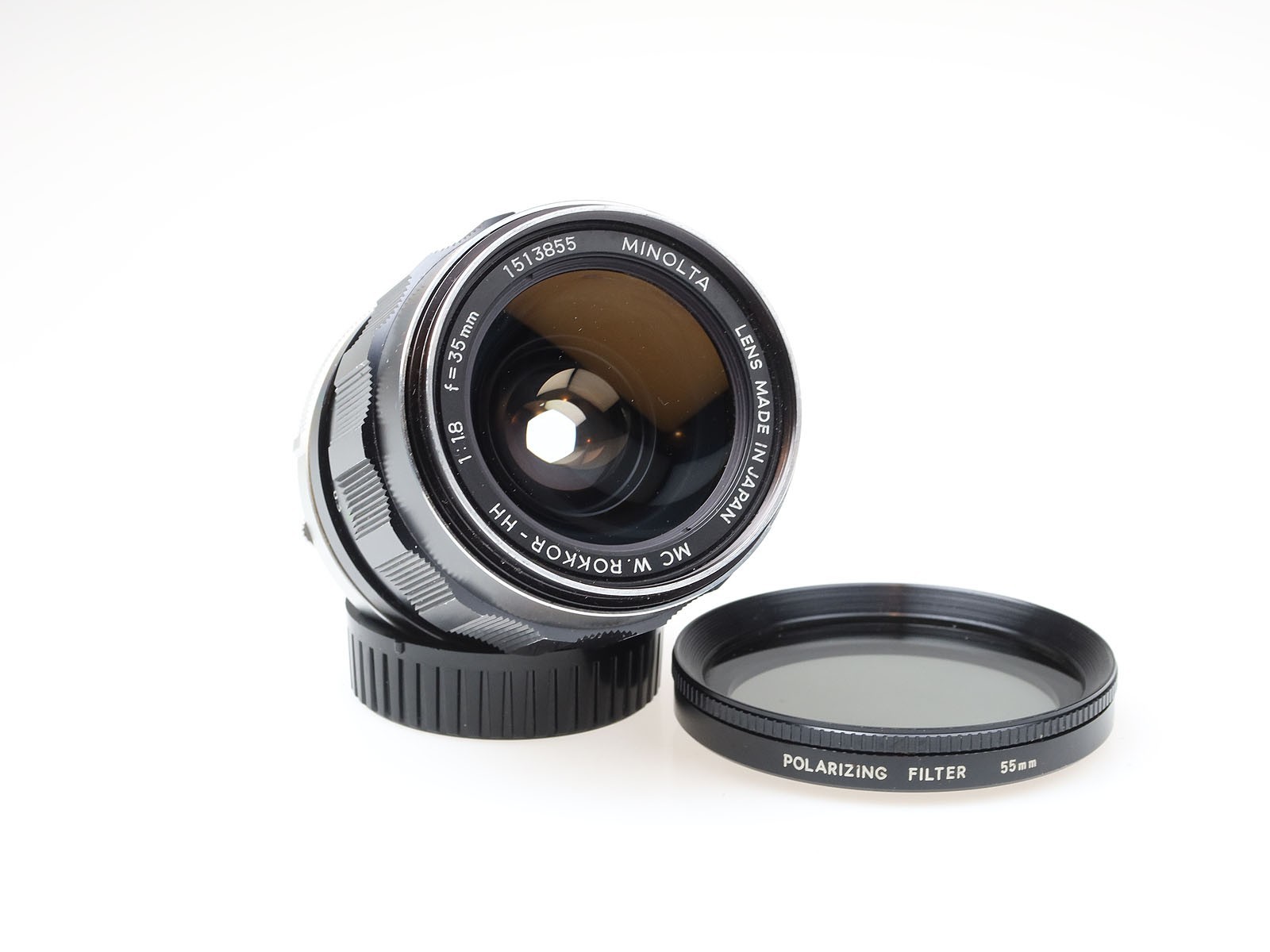 Minolta-MC-WRokkor-HH-35mm-f18-Objektiv-Lens-98258-365859137982 Minolta MC W.Rokkor HH 35mm f1.8 Objektiv Lens 98258 – Bild 1