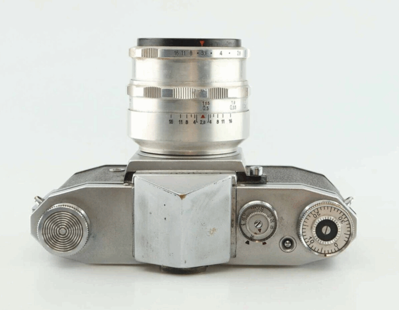 Praktica FX Kamera Camera mit Carl Zeiss Tessar 50mm 93196 – Bild 4