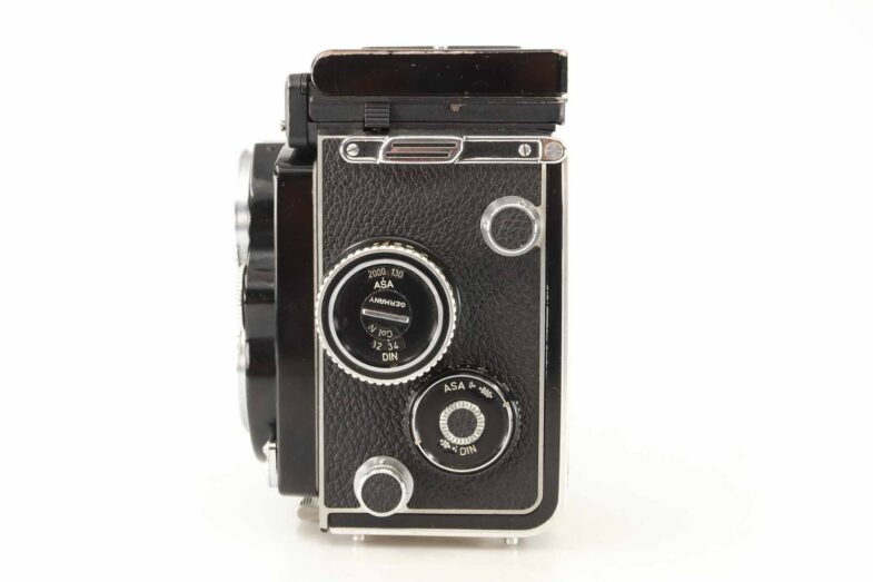 Rolleiflex 3,5F White Face Zeiss Kamera camera Planar 75 mm Objektiv lens 91077 – Bild 3