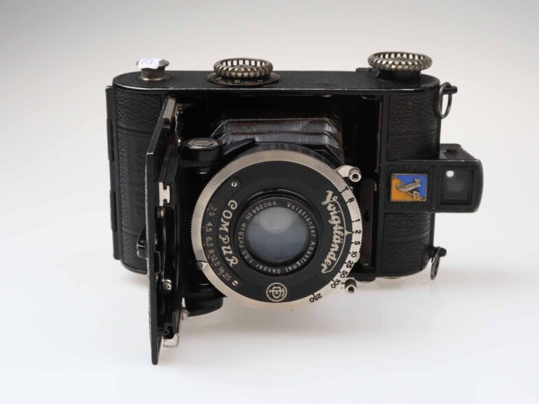 Voigtländer Virtus 4.5 x 6 Kamera camera  Skopar 75mm f3.5 Objektiv lens 97652 - Image 3