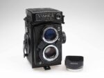 Yashica Mat 124 G Kamera mit  Telephoto Mutar Yashinon 80mm f3.5 Objektiv 97488