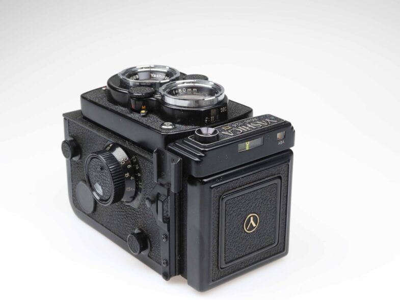 Yashica Mat 124 G Kamera mit  Telephoto Mutar Yashinon 80mm f3.5 Objektiv 97488 - Image 5