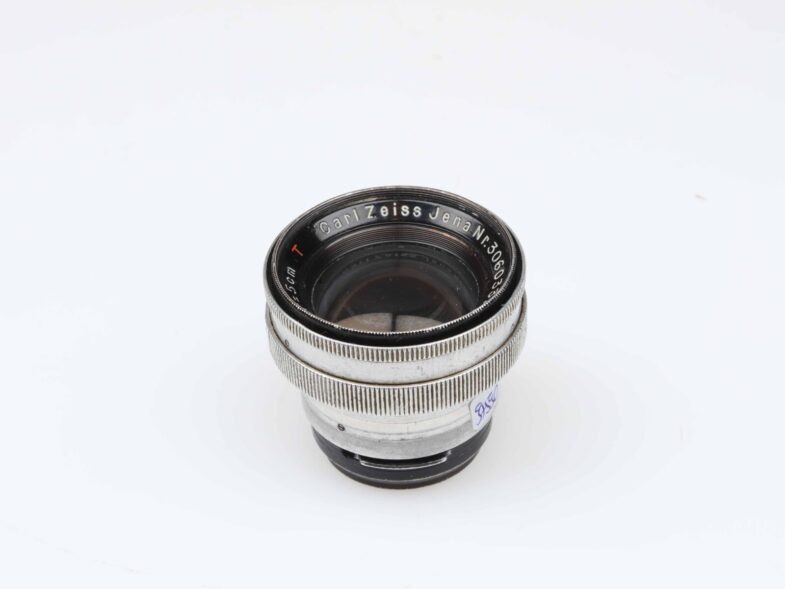 Zeiss Sonnar 50mm f2 Objektiv Gravur Kripo Braunschweig Contax Anschluss 97590 - Image 3