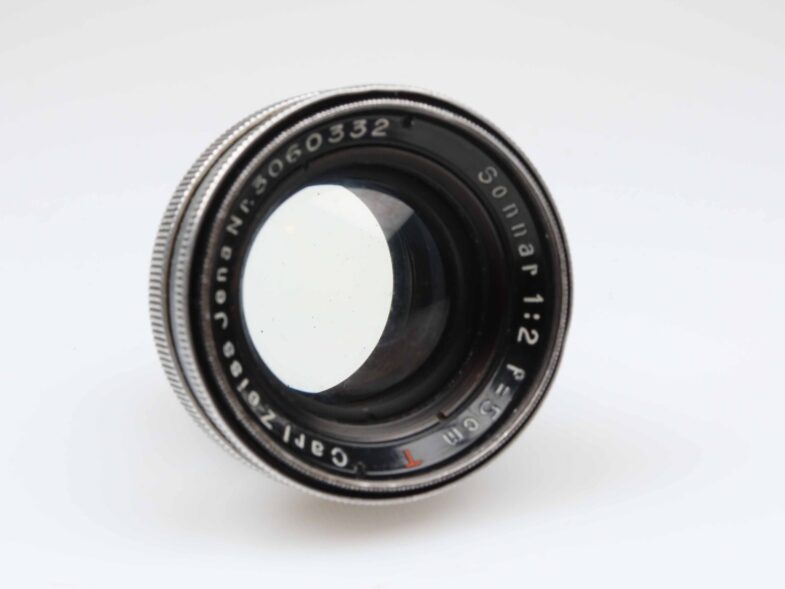 Zeiss Sonnar 50mm f2 Objektiv Gravur Kripo Braunschweig Contax Anschluss 97590 - Image 7