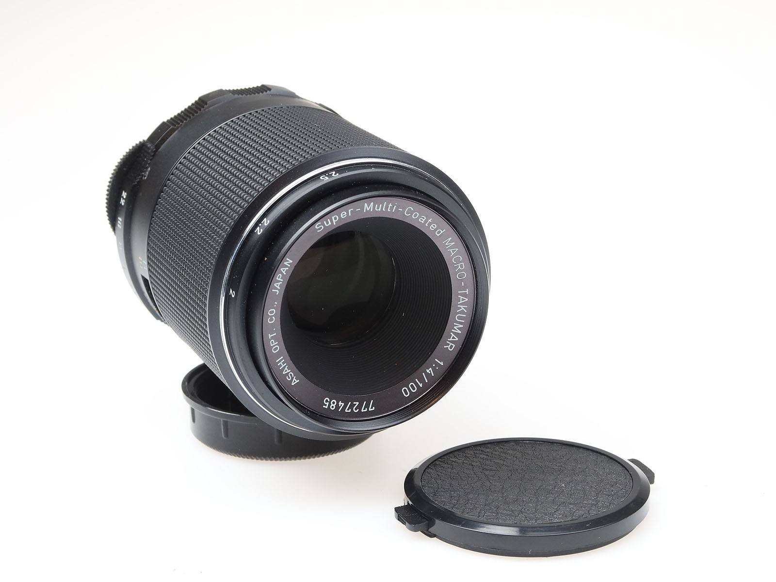 Asahi-Opt-Pentax-Macro-Takumar-100mm-f4-Objektiv-M42-Anschluss-97851-near-mint-365821724933 Asahi Opt. Pentax Macro Takumar 100mm f4 Objektiv M42 Anschluss 97851 near mint - Image 1
