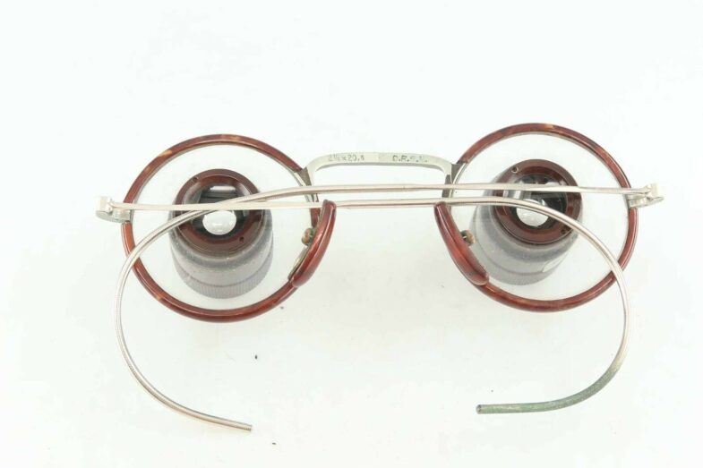 BUSCH 2 1/4x 20,5 Fernglasbrille Binoculars glasses VERY EARLY VERSION 89341 – Bild 5