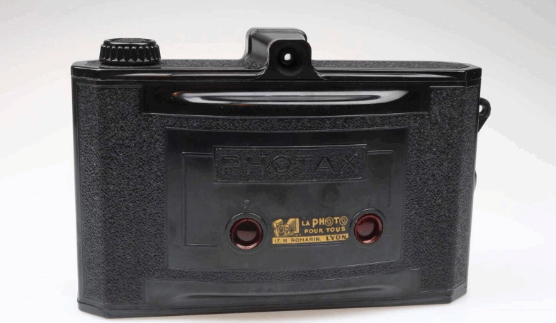 Boyer Photax I Kamera camera with case 95433 RARE top cindition – Bild 3